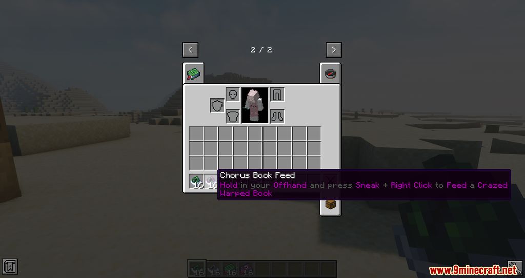 Warped Book Mod 1.16.5 (Home, Teleporation) 4