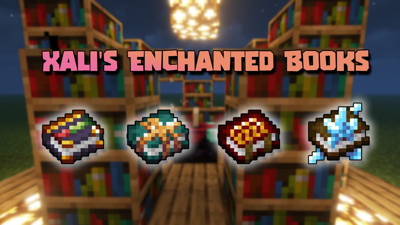 xali's Enchanted Books Resource Pack (1.20.4, 1.19.4) - Texture Pack 1