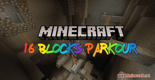 16 Blocks Parkour Map 1.17.1 for Minecraft Thumbnail