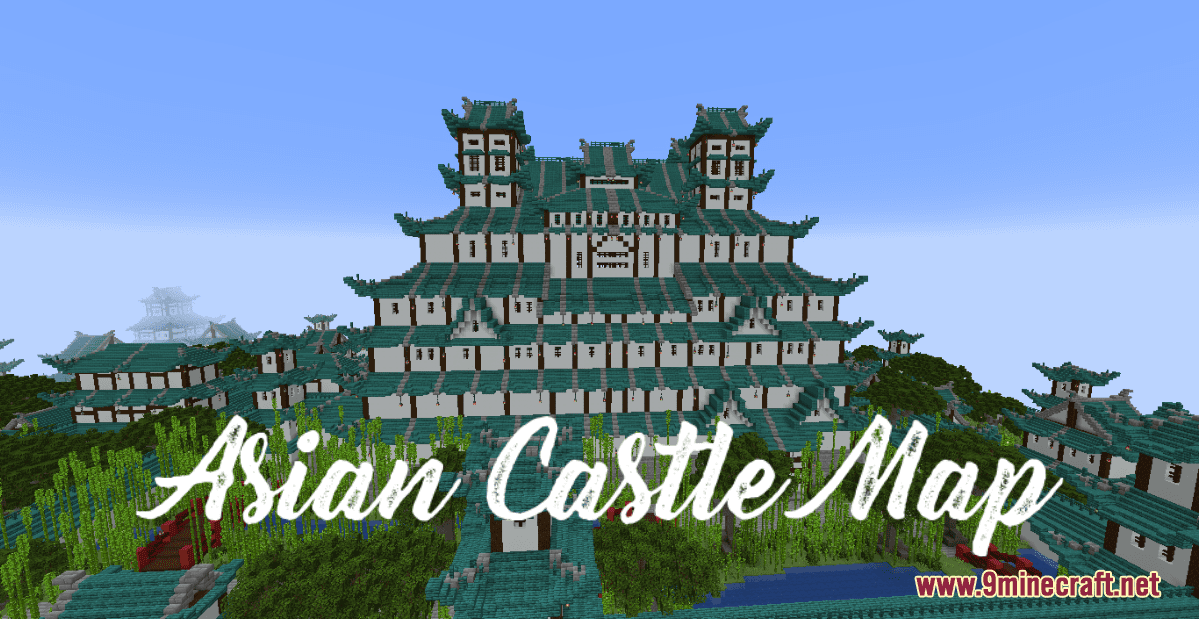 Asian Castle Map (1.20.4, 1.19.4) for Minecraft 1