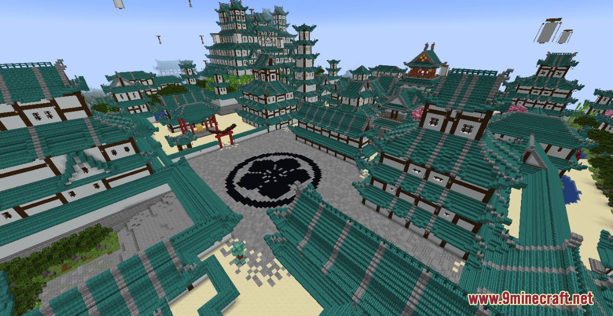 Asian Castle Map (1.20.4, 1.19.4) for Minecraft 10