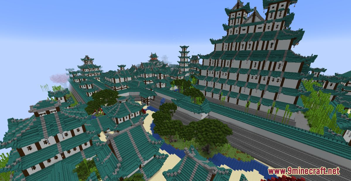 Asian Castle Map (1.20.4, 1.19.4) for Minecraft 3