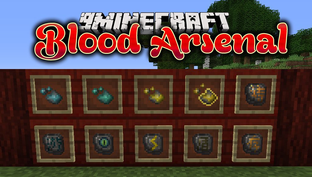 Blood Arsenal Mod (1.12.2, 1.11.2) - Enhance Blood Magic Experience 1