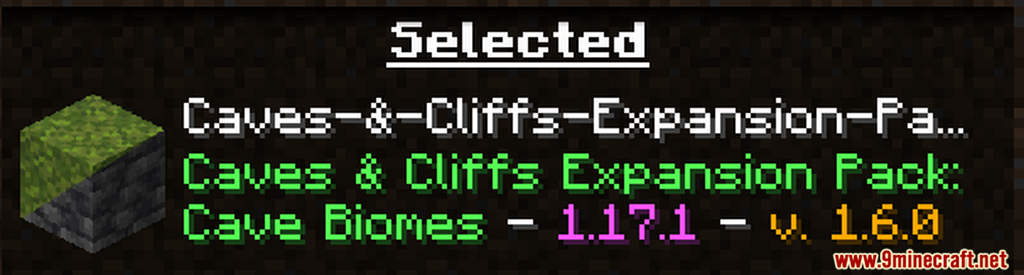 Caves and Cliffs Expansion Pack: Cave Biomes Data Pack 1.17.1 (Underground Generation) 12