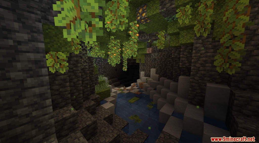 Caves and Cliffs Expansion Pack: Cave Biomes Data Pack 1.17.1 (Underground Generation) 10