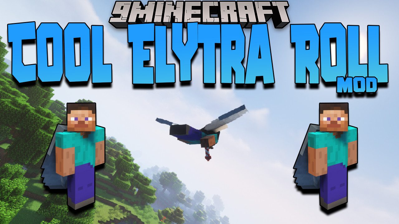 Cool Elytra Roll Mod (1.20.4, 1.19.3) - Movement, Flying 1