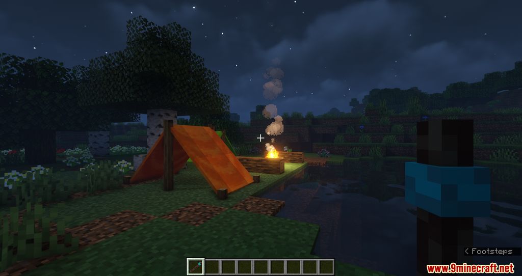 Cozy Camps Mod 1.17.1 (Tents, Marshmallow) 10