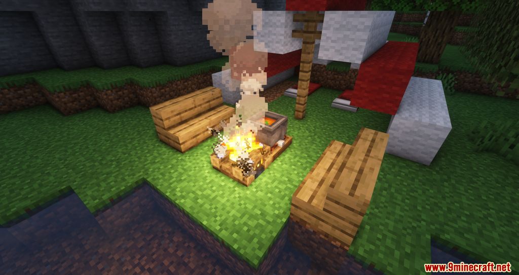 Cozy Comforts Mod (1.17.1, 1.16.5) - Camping, Furniture 3