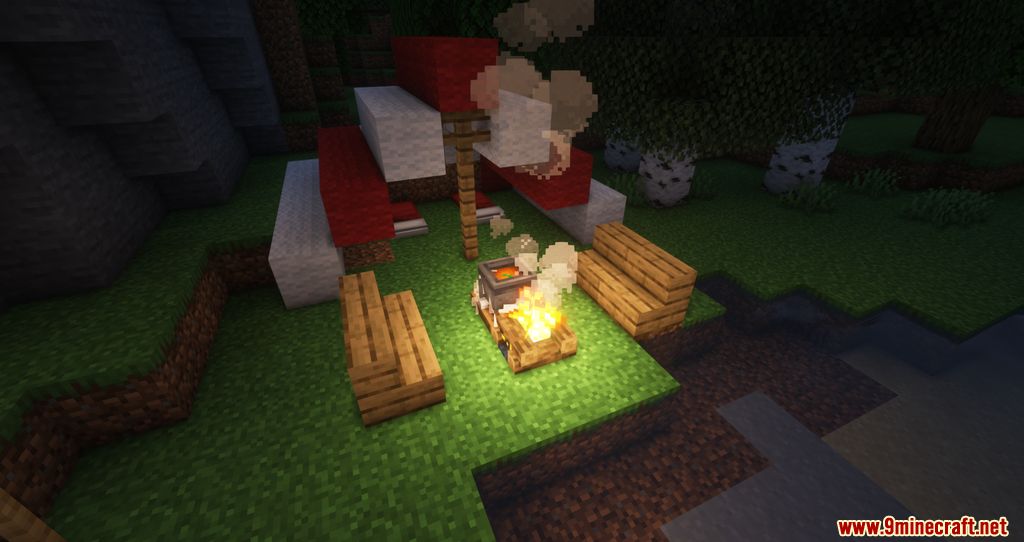 Cozy Comforts Mod (1.17.1, 1.16.5) - Camping, Furniture 5