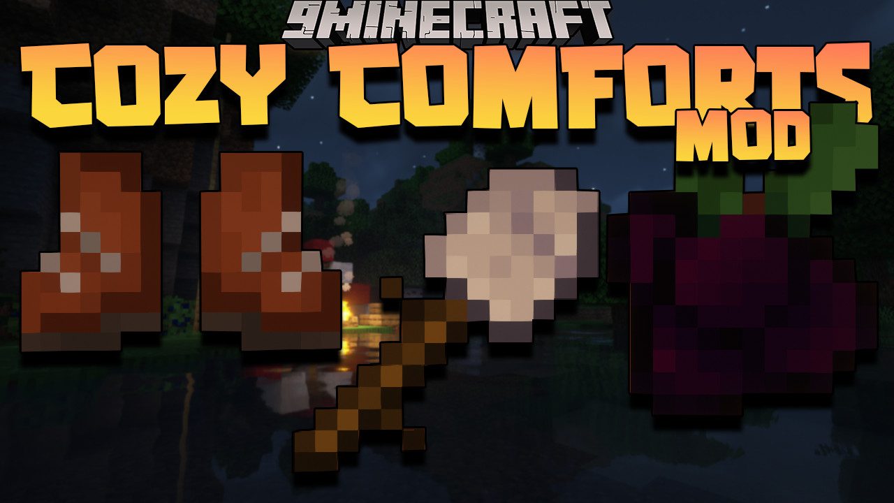 Cozy Comforts Mod (1.17.1, 1.16.5) - Camping, Furniture 1