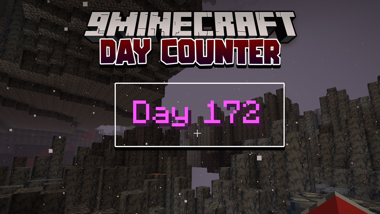 Day Counter Data Pack 1.18.1, 1.17.1 (In-game Days) 1