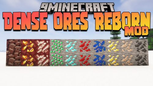 Dense Ores Reborn Mod (1.18.2, 1.17.1) – Resource, Ores Thumbnail