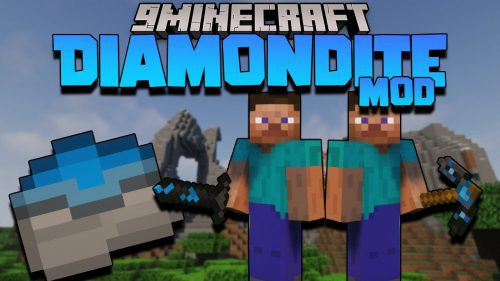 Diamondite Mod 1.16.5 (Material, Armors) Thumbnail