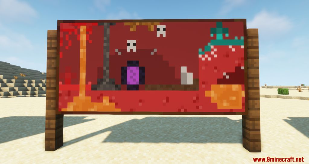 Dimensional Painting Mod (1.21.1, 1.20.1) - Paintings, Decorative, Travel 4