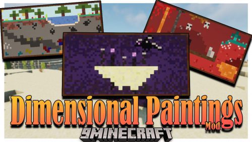 Dimensional Painting Mod (1.20.4, 1.19.4) – Paintings, Decorative, Travel Thumbnail