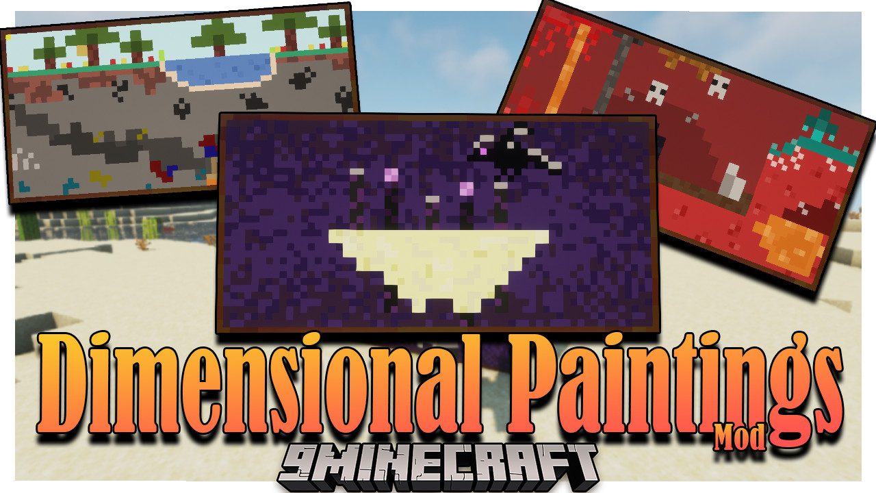 Dimensional Painting Mod (1.21.1, 1.20.1) - Paintings, Decorative, Travel 1