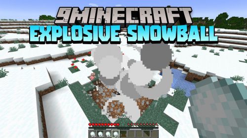 Explosive Snowballs Data Pack 1.17.1 (Deadly Weapon) Thumbnail