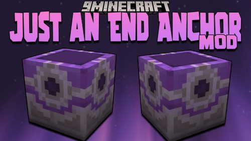 Just an End Anchor Mod (1.20, 1.19.2) – New Spawn Point in The End Thumbnail