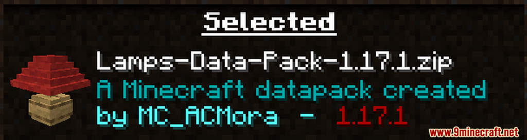 Lamps Data Pack 1.17.1 (New Block) 2