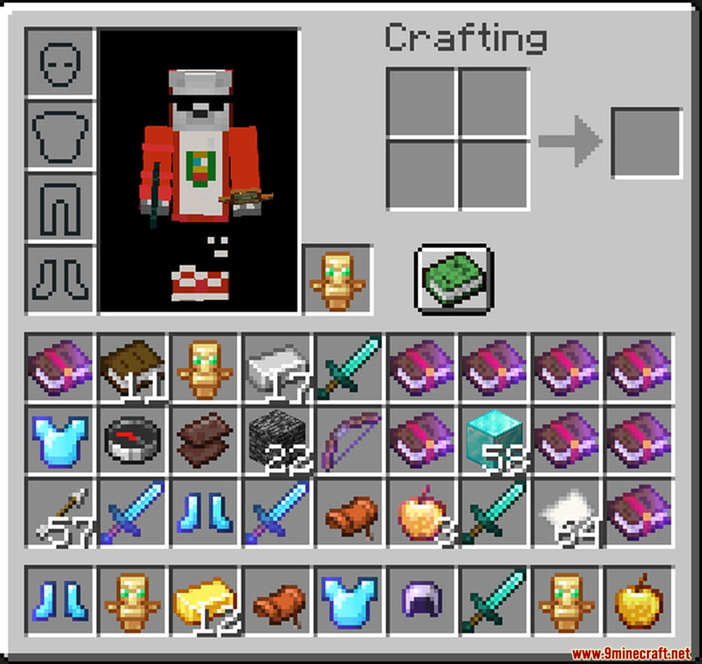 Minecraft But Sleeping Drops OP Loots Data Pack (1.18.2, 1.17.1) 11