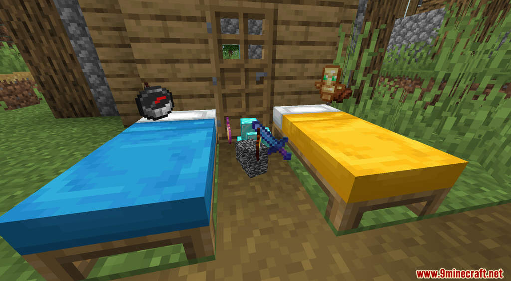 Minecraft But Sleeping Drops OP Loots Data Pack (1.18.2, 1.17.1) 7