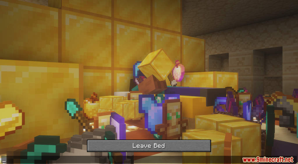 Minecraft But Sleeping Drops OP Loots Data Pack (1.18.2, 1.17.1) 8