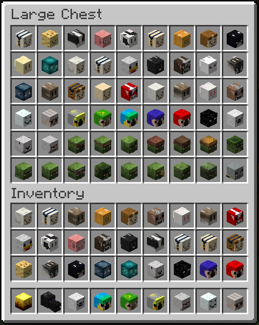 Mob Heads Data Pack (1.18.2, 1.16.5) - Heads, Decoration 2