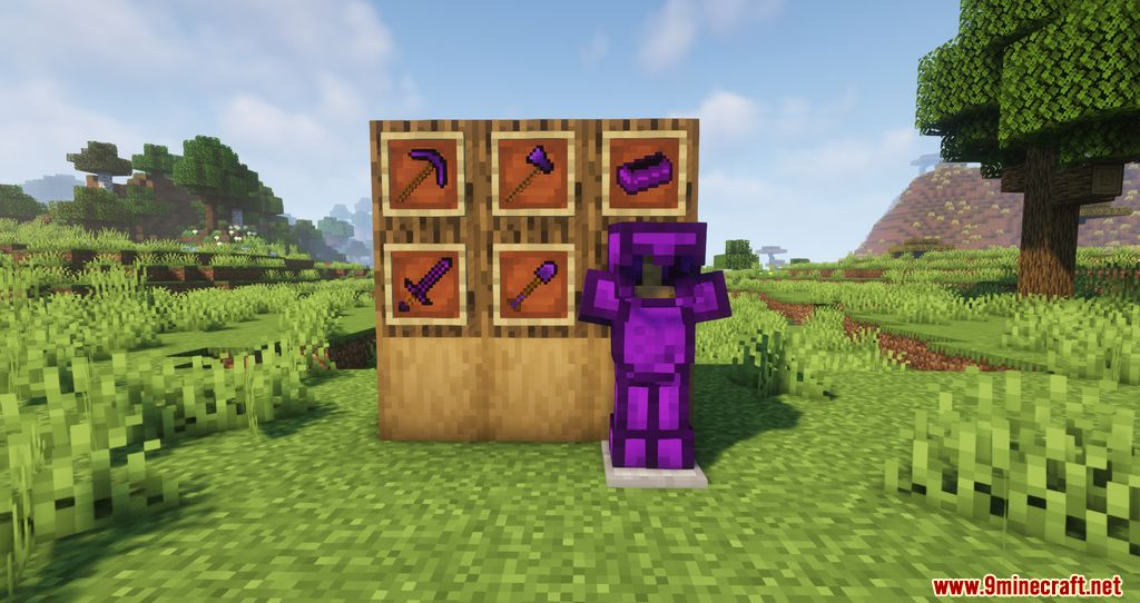 Obsidian Items Mod 1.16.5 (Obsidian Armors, Tools) 2