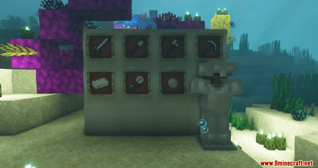 Oysters Reborn Mod (1.18.1, 1.17.1) - Armor, Recycle 4