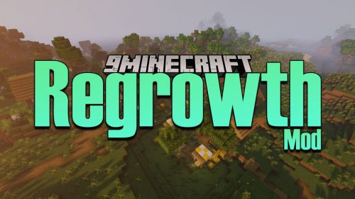 Regrowth Mod (1.21.1, 1.20.1) – Plant Regrowth Thumbnail