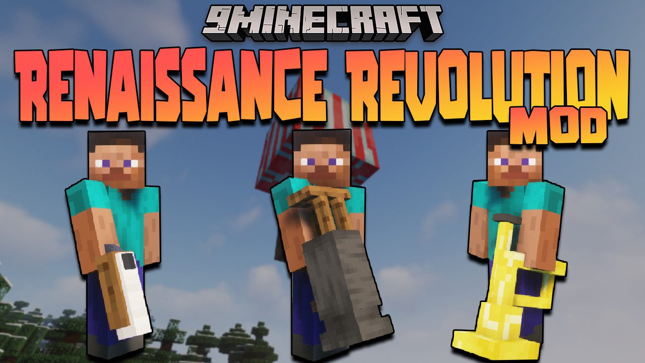 Renaissance Revolution Mod 1.16.5 (Steampunk Technology) 1