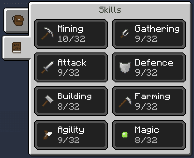 Reskillable Mod (1.16.5, 1.12.2) - Skills, Abilities, and Level Locks 22