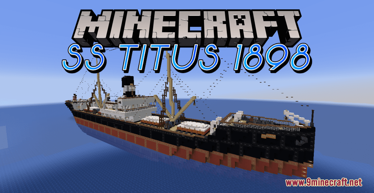 SS Titus (1898) Map (1.20.4, 1.19.4) for Minecraft 1