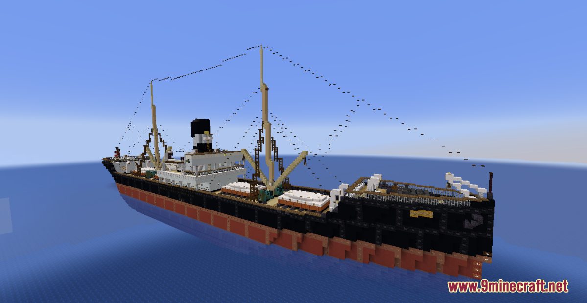 SS Titus (1898) Map (1.20.4, 1.19.4) for Minecraft 5