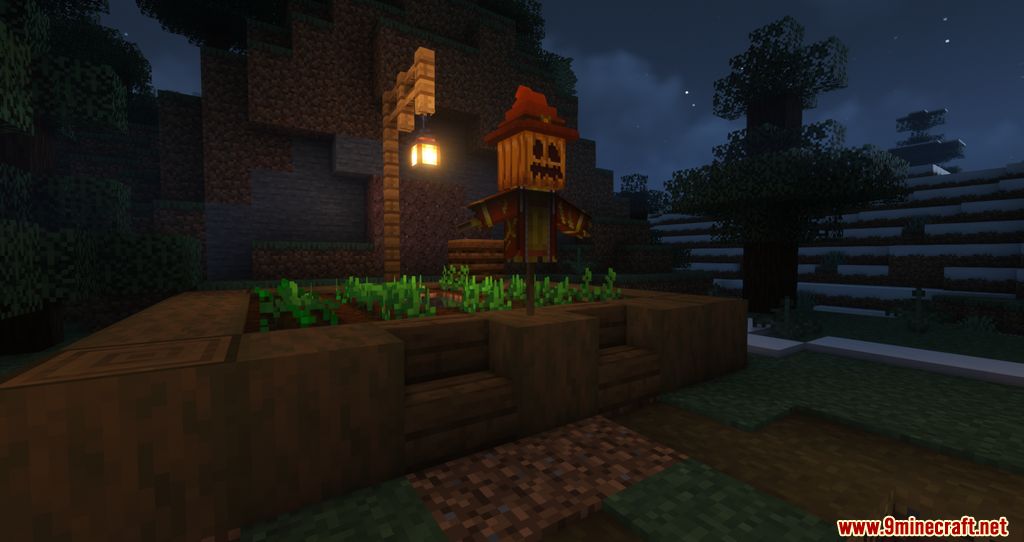 Scarecrow's Territory Mod (1.20.4, 1.19.4) - Scarecrow, Crops Protector 7
