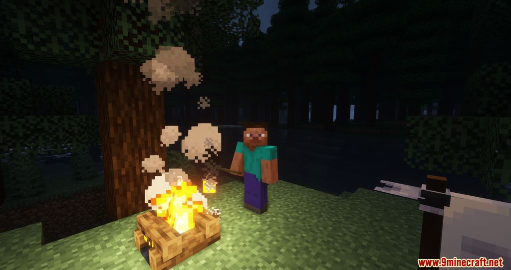 Simply Camping Mod 1.17.1 (Campfire, Adventure) 6