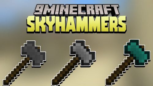 SkyHammers Data Pack (1.18.2, 1.17.1) – ExNihilo Hammer Thumbnail