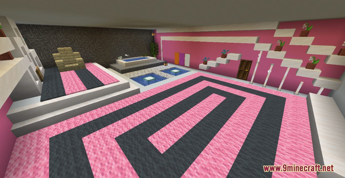 S's Luxurious Modern House Map (1.20.4, 1.19.4) for Minecraft 11