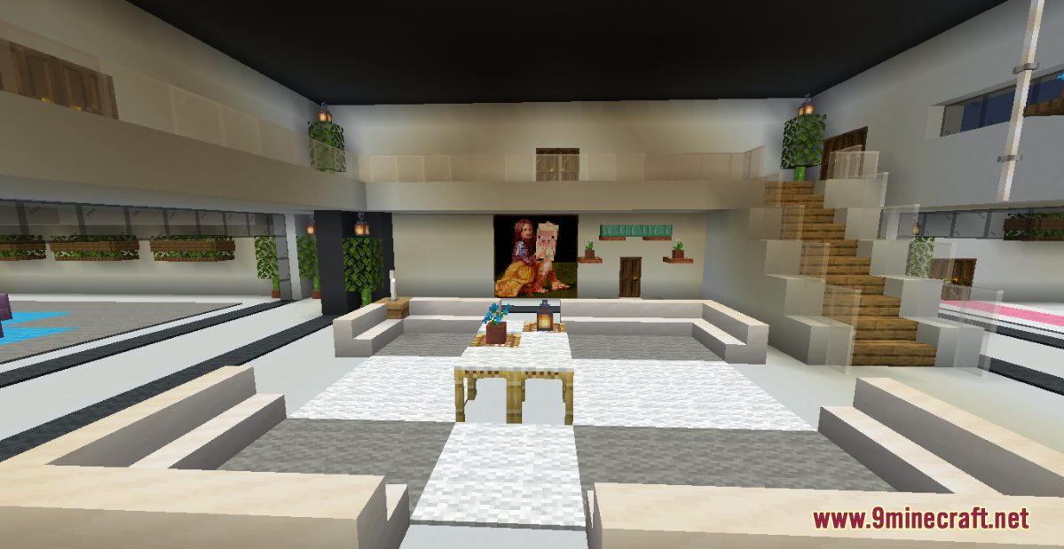 S's Luxurious Modern House Map (1.20.4, 1.19.4) for Minecraft 4