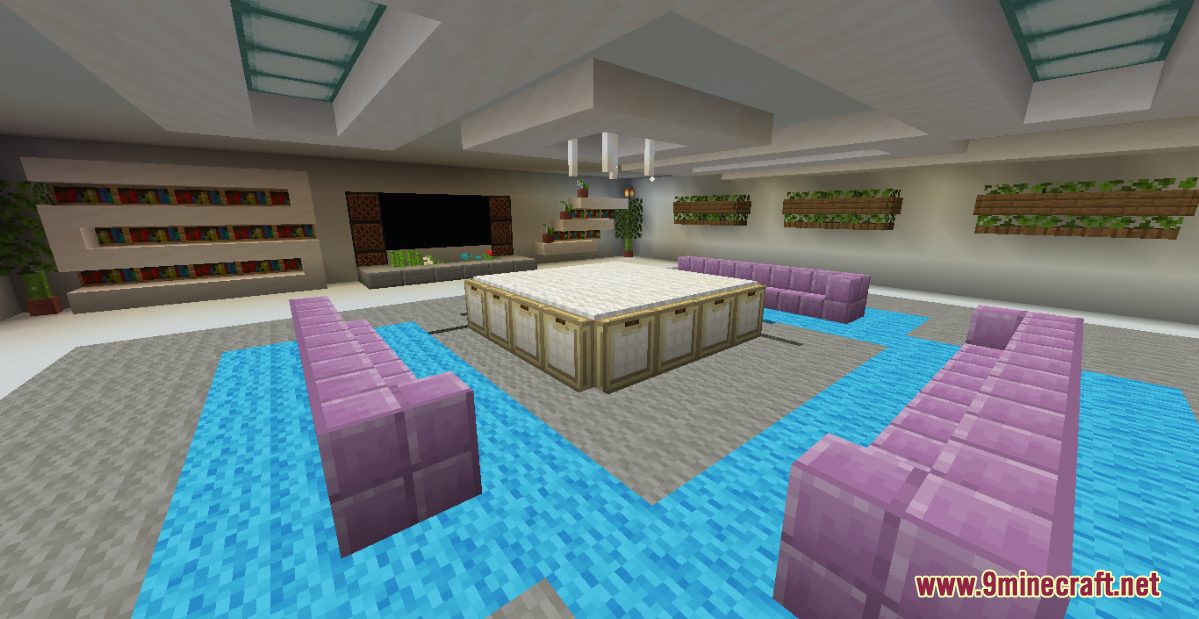 S's Luxurious Modern House Map (1.20.4, 1.19.4) for Minecraft 7