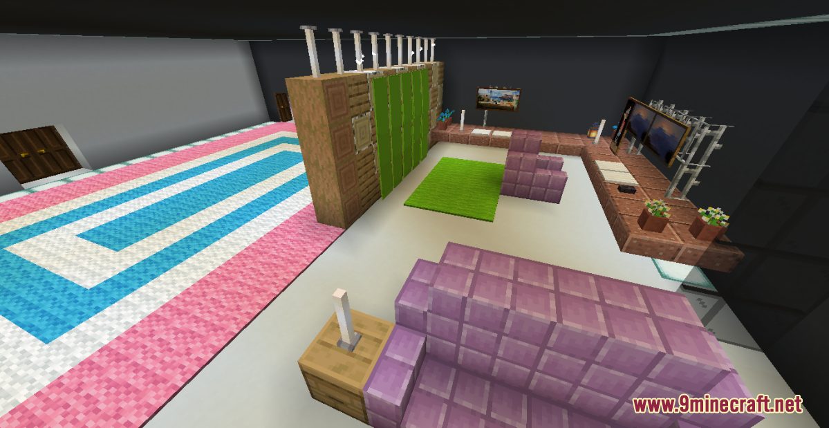 S's Luxurious Modern House Map (1.20.4, 1.19.4) for Minecraft 10