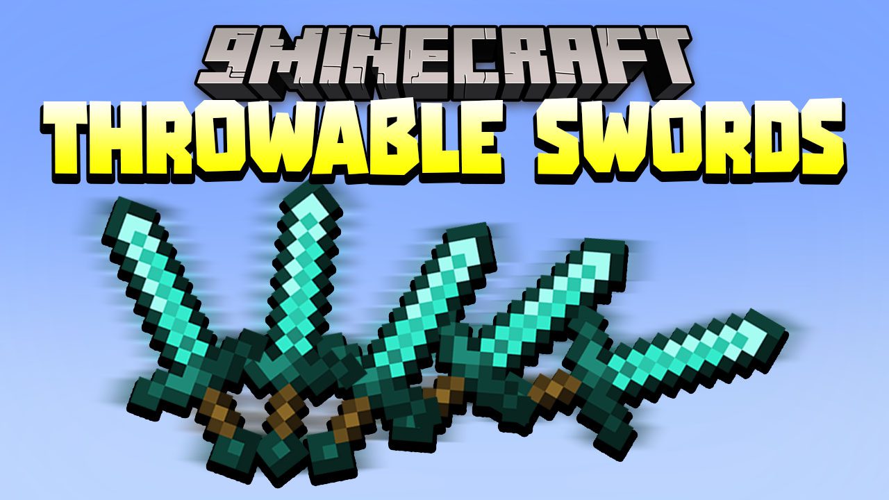 Throwable Swords Data Pack 1.18.1, 1.17.1 (Ranged Weapon) 1