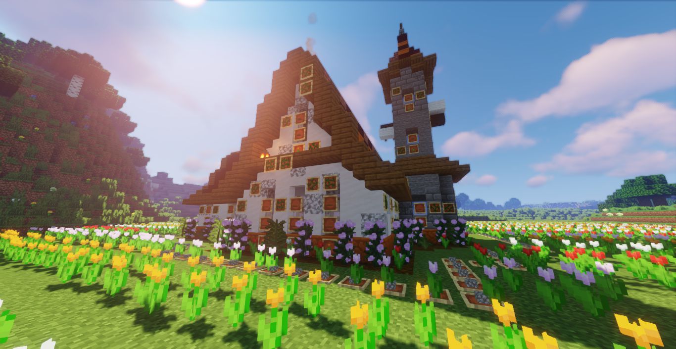 Tulip Manor Map (1.20.4, 1.19.4) for Minecraft 5