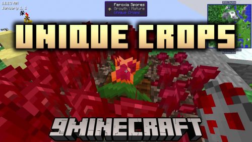 Unique Crops Mod (1.18.2, 1.16.5) – New Crops Thumbnail