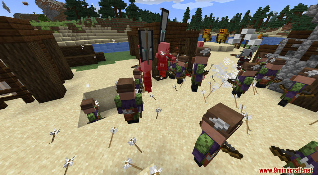 Villager Soldiers Data Pack (1.19.3, 1.18.2) - Armed Villagers 10