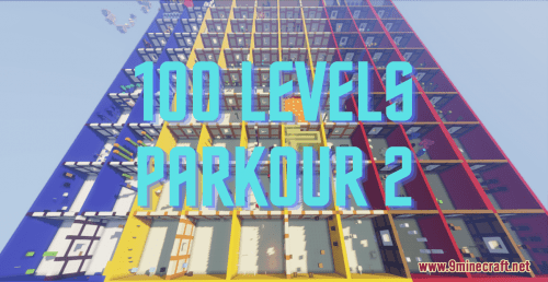 100 Levels Parkour 2 Map 1.17.1 for Minecraft Thumbnail