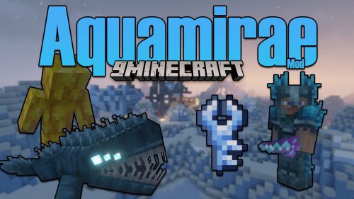 Aquamirae Mod (1.20.1, 1.19.4) – Aquatic Armors, Tools, Ocean Creatures Thumbnail