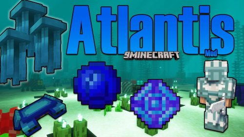 Atlantis Mod (1.20.4, 1.19.2) – Underwater City, Artifacts Thumbnail