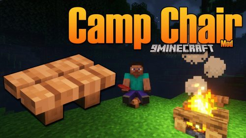 Camp Chair Mod (1.19.4, 1.18.2) – Furniture for Camping Thumbnail