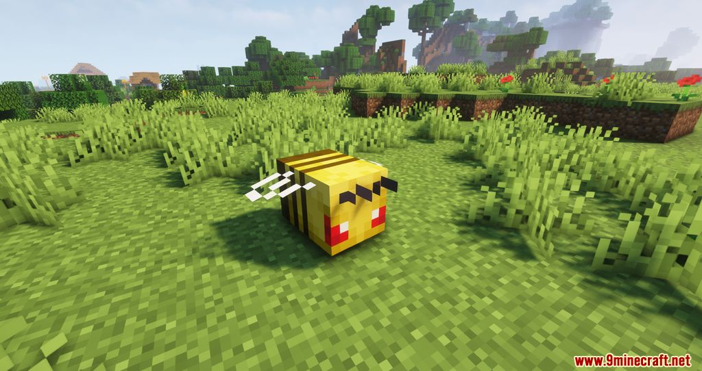 Carrier Bees Mod 1.16.5 (New Bee Types Added Into The Game) 2